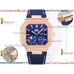 Patek Philippe 3KF CUBITUS 5822 YG/Blue Dial 42MM YG Case  Blue Nylon Strap Caliber 240