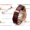 Patek Philippe 3KF CUBITUS 5822 YG/Brown Dial 42mm YG Burgundy Leather Strap Caliber 240