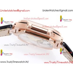 Patek Philippe 3KF CUBITUS 5822 YG/Green Dial 42mm YG Black Leather Strap Caliber 240