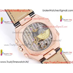 Patek Philippe 3KF CUBITUS 5822 YG/Green Dial 42mm YG Black Leather Strap Caliber 240