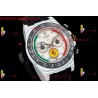 Rolex Daytona DIWF 40mm White Dial Black Carbon Fiber Case Black Nylon Strap Caliber 4130/4801