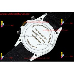 Rolex Daytona DIWF 40mm White Dial Black Carbon Fiber Case Black Nylon Strap Caliber 4130/4801