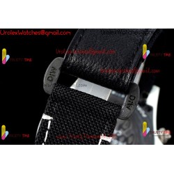 Rolex Daytona DIWF 40mm Blue Dial Black Carbon Fiber Case Black Nylon Strap Caliber 4130/4801