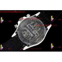 Rolex Daytona DIWF 40mm Blue Dial Black Carbon Fiber Case Black Nylon Strap Caliber 4130/4801