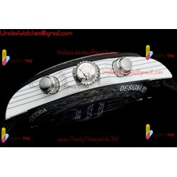 Rolex Daytona DIWF 40mm Blue Dial Black Carbon Fiber Case Black Nylon Strap Caliber 4130/4801