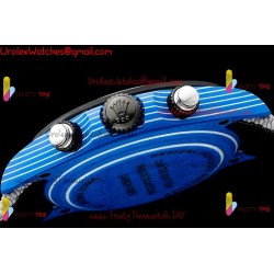 Rolex Daytona DIWF 40mm gray dial black carbon fiber case gray nylon strap caliber 4130/4801