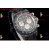 Rolex Daytona DIWF 40mm Grey Dial Black Carbon Fiber Case Black Nylon Strap Caliber 4130/4801