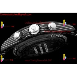 Rolex Daytona DIWF 40mm Grey Dial Black Carbon Fiber Case Black Nylon Strap Caliber 4130/4801