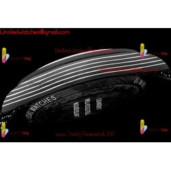 Rolex Daytona DIWF 40mm Grey Dial Black Carbon Fiber Case Black Nylon Strap Caliber 4130/4801