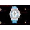 Rolex Daytona DIWF 40mm Blue Dial Diamond Case Blue Nylon Strap Caliber 4130/4801