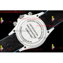 Rolex Daytona DIWF 40mm Blue Dial Diamond Case Blue Nylon Strap Caliber 4130/4801