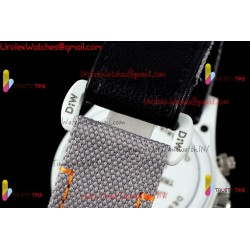 Rolex Daytona DIWF 40mm Grey Dial Diamond Case Grey Nylon Strap Caliber 4130/4801