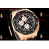 AP Royal Oak Offshore 26400 APPF Black Dial YG/Black Ceramic Case Black Rubber Strap Caliber 3126