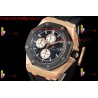 AP Royal Oak Offshore 26400 APPF Black Dial YG/Black Ceramic Case Black Rubber Strap Caliber 3126