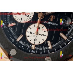 AP Royal Oak Offshore 26400 APPF Black Dial YG/Black Ceramic Case Black Rubber Strap Caliber 3126