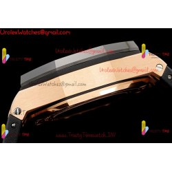 AP Royal Oak Offshore 26400 APPF YG/Black Dial Black Ceramic Case Black Rubber Strap Caliber 3126