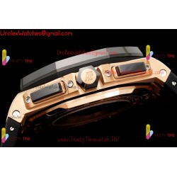 AP Royal Oak Offshore 26400 APPF YG/Gray Dial Black Ceramic Case Black Rubber Strap Caliber 3126