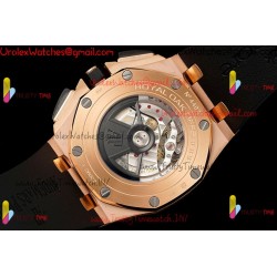 AP Royal Oak Offshore 26400 APPF YG/Gray Dial Black Ceramic Case Black Rubber Strap Caliber 3126