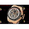 AP Royal Oak Offshore 26400 APPF YG/Gray Dial Black Ceramic Case Black Rubber Strap Caliber 3126