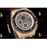 AP Royal Oak Offshore 26400 APPF YG/Gray Dial Black Ceramic Case Black Rubber Strap Caliber 3126