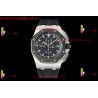 AP Royal Oak Offshore 26400 APPF Black Dial SS/Black Ceramic Case Black Rubber Strap Caliber 3126