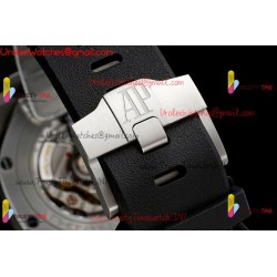 AP Royal Oak Offshore 26400 APPF Black Dial SS/Black Ceramic Case Black Rubber Strap Caliber 3126
