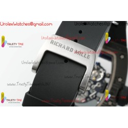 Richard Miller RM055 APSF RG/Skeleton Dial Black Carbon Fiber Case Black Rubber Strap Caliber RMUL2