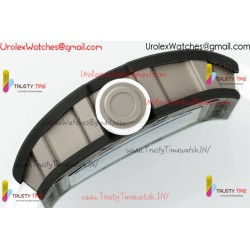 Richard Miller RM055 APSF Skeleton Dial Black Carbon Fiber CaseWhite Rubber Strap Caliber RMUL2