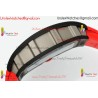 Richard Miller RM055 APSF Skeleton Dial Black Carbon Fiber Case Red Rubber Strap Caliber RMUL2