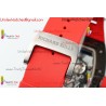 Richard Miller RM055 APSF Skeleton Dial Black Carbon Fiber Case Red Rubber Strap Caliber RMUL2