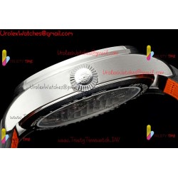 IWC Pilot's Tourbillon RMSF 43MM Blue Dial SS Black Leather Strap