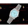 Rolex Datejust DIWF 41MM Sky Blue Arabic Dial SS 904L Strap Swiss Caliber 3235