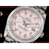 Rolex Datejust DIWF 41MM with pink Arabic dial SS 904L strap Swiss caliber 3235