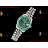 Rolex Datejust DIWF 41mm Green Arabic Dial Diamonds/SS 904L Strap Swiss Caliber 3235