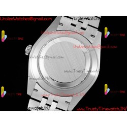 Rolex Datejust DIWF 41mm Green Arabic Dial Diamonds/SS 904L Strap Swiss Caliber 3235