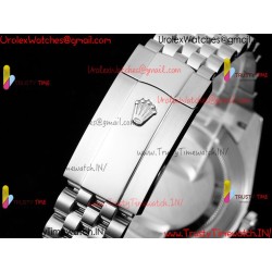 Rolex Datejust DIWF 41MM Grey Dial Diamond/SS 904L Strap Swiss Caliber 3235