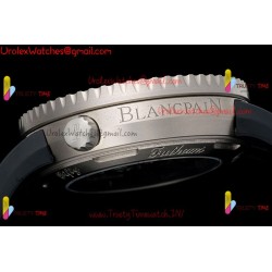 Blancpain Tech Ocean Commitment IV 45MM Black Dial Black Ceramic Case Black Rubber Strap Caliber 1315A