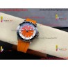 Breitling Superocean BLSF 42mm Orange Dial Black Ceramic Orange Rubber Strap Caliber SW200