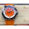 Breitling Superocean BLSF 42mm Orange Dial Black Ceramic Orange Rubber Strap Caliber SW200