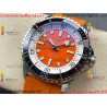 Breitling Superocean BLSF 42mm Orange Dial Black Ceramic Orange Rubber Strap Caliber SW200
