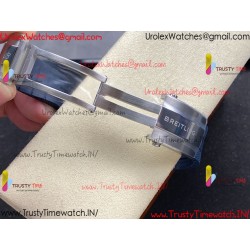 Breitling Superocean BLSF 42mm aquamarine dial black ceramic aquamarine rubber strap caliber SW200