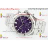 Audemars Piguet Royal Oak 26240 APSF 41MM Purple Dial SS Stainless Steel Strap Caliber 4401