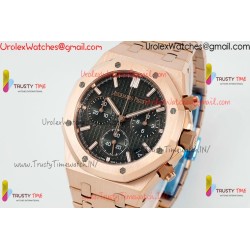 Audemars Piguet Royal Oak 26240 APSF 41MM Green Dial RG/SS Strap Caliber 4401