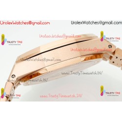 Audemars Piguet Royal Oak 26240 APSF 41MM Green Dial RG/SS Strap Caliber 4401