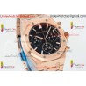 Audemars Piguet Royal Oak 26240 APSF 41MM Black Dial RG/SS Strap Caliber 4401