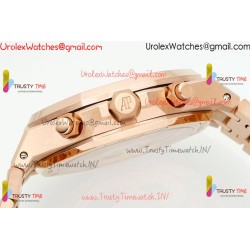 Audemars Piguet Royal Oak 26240 APSF 41MM Black Dial RG/SS Strap Caliber 4401