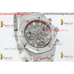Audemars Piguet Royal Oak 26240 APSF 41MM Silver Dial SS Brushed Strap Caliber 4401