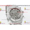 Audemars Piguet Royal Oak 26240 APSF 41MM Silver Dial SS Brushed Strap Caliber 4401