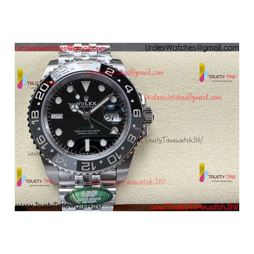 GMT-Master II 126729 VTNR ARF 1:1 Best Edition Black Dial On Jubilee Bracelet SH3285