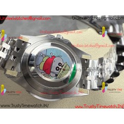 GMT-MASTER II 126710 Red/Blue Ceramic Black Dial 904L Ceramic ZF 1:1 Best Version JUBILEE Bracelet SH3285